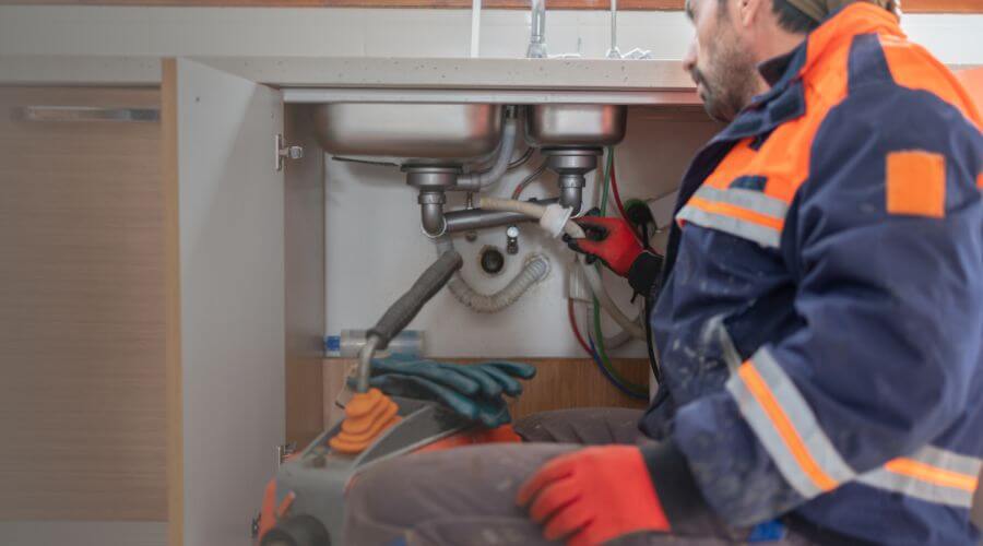 Professional slab leak plumber services in Manderson, SD